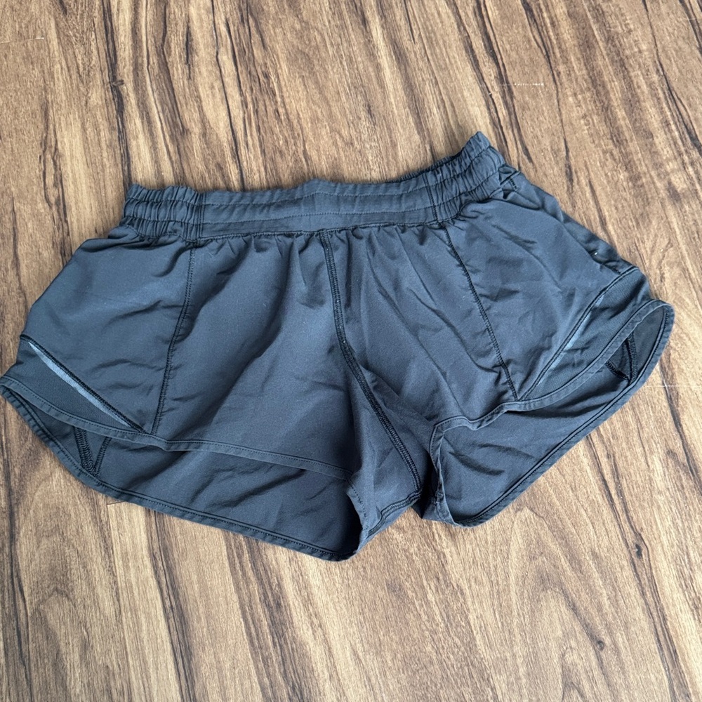 lululemon athletica Women's Hottie Hot Charcoal Athletic Shorts